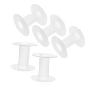 WRITWAA Leere Kunststoffspulen 5 Stück I-förmige Drahtspulen Kunststoffbandspule Verformungsbeständig Einstellbare Spannung Kabelordnung Für Basteln Und Selbstgemacht