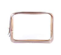 WRITWAA Transparente wasserdichte Kosmetiktasche Mit Großem Fassungsvermögen 7.87X2.56X5.31In Tragbarer Kulturbeutel Für Make-up Und Körperpflege Reise Organizer Ultraleicht