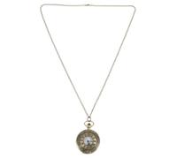 WRITWAA Vintage Taschenuhr aus Zinklegierung Tragbare Metall Taschenuhr mit Deckel Leichtes Design für Herren und Damen zu Jedem Anlass