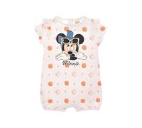 WS-Trend Disney Minnie Maus Baby-Body/Strampler „Seaside Vibes“ Baumwolle - Gr. 68-86 - Blau oder Orange, Farbe: Orange, Größe: 80