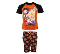 WS-Trend DragonBall Z Kinder-Sommer-Set (Gr. 122-152) - T-Shirt & Shorts - 100% Baumwolle - Offizielles Lizenzprodukt, Farbe: Bunt, Größe: 128