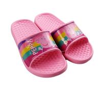WS-Trend Peppa Pig Kinder-Sandalen (Gr. 24-31) - Rosa EVA-Slides mit fröhlichem Peppa-Print - Leicht, Rutschfest & Perfekt für Sommerabenteuer, Farbe: Rosa, Größe der Schuhe: 27/28