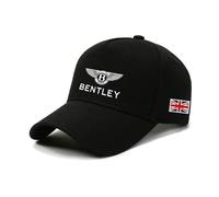 WSCDMCC Auto Baseballcap für Bentley Azure Bacalar Batur Bentayga Brooklands Continental, Einstellbare Outdoor Running Sport Kappe Autofans Hüte Unisex,B