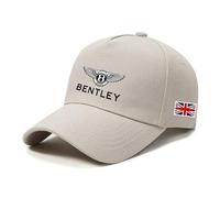 WSCDMCC Auto Baseballcap für Bentley Azure Bacalar Batur Bentayga Brooklands Continental, Einstellbare Outdoor Running Sport Kappe Autofans Hüte Unisex,C