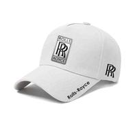 WSCDMCC Auto Baseballcap für Rolls-Royce, Einstellbare Outdoor Running Sport Kappe Autofans Hüte Unisex,B