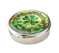 Wsdsgz Multifunktionale Reise Schmuckschatulle Mit Verspiegeltem Und Auslaufsicherem Design Aufbewahrungsbehälter Für Pillen Zubehör Multifunktionaler Schmuck Organizer Aus Metall