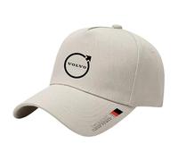 WSDUILA Auto Kappe für Volvo V50 2004-2012, Personalisierte Kappe, Cap Mit Bestickt Text Abzeichen, Mütze Basecap Verstellbar,R