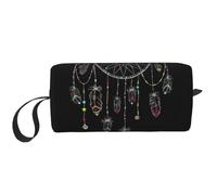 WSHFFILO Federmäppchen, Motiv: Dark Dream Catcher, bedruckt, kleine Make-up-Tasche