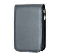 WSQHAO 2 stücke Bleistift Fall Leder Brunnen Stift Fall Bleistift Fall 12 Slots Tasche Tasche Fall for Roller Ball Punkt Büro Schule FüR Teenager