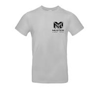 wt24print Herren T-Shirt aus Baumwolle personalisierbar mit Logo oder Text | Kurzarm Rundhals Shirt | XS-5XL | Für Firmen, Vereine, Arbeitskleidung, Promotion & Events | Viele Farben