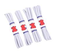 WTAXBH Elastisches Band 2 Stück 7 mm flaches Gummiband aus Latexseide, schwarz-weiß, Haushaltsgummi, Unterwäsche, Pyjamas, Bekleidungsnähzubehör, Meter