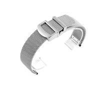 WTNZBAEM Leichtes, super atmungsaktives Herren-Uhrenarmband im gewebten Mesh-Stil aus massivem Stahl, 20-22 mm, kompatibel mit dem portugiesischen Armband von IWC Portofino(20mm)