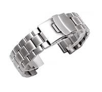 WTNZBAEM Solides Stahlarmband, kompatibel mit Casio G-SHOCK Serie GST-B200 GST B200 Armband, Edelstahl-Uhrenkettenarmband, 16 mm(B silver)