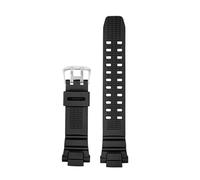 WTNZBAEM Uhrenarmband aus Harz-Silikonkautschuk, kompatibel mit Casio Aviation Belt GW-3000 GW-3000B 3500B/2500B/2000 G1500, Armband mit Werkzeug(Black)