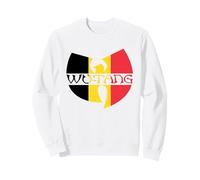 Wu-Tang Clan Belgien Flagge Logo Sweatshirt