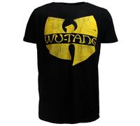 Wu-Tang Clan klassisches Logo-T-Shirt S Schwarz