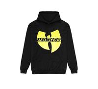 Wu-Tang Clan - Logo - Hoodie - Schwarz - M - 70% Baumwolle, 30% Polyester,Schweiß Schwarz M