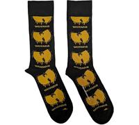Wu-Tang Clan Socken mit tropfendem Logo, Einheitsgre, Schwarz, Schwarz , One size