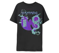 Wu-Tang Clan T Shirt Dragon Bonsai Band Logo Nue offiziell Herren Schwarz