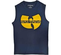 Wu-Tang Clan Tank Top Muscle T Shirt Logo Nue offiziell Unisex Demin Blau S
