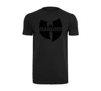 Wu Wear Herren Black Logo T-Shirt Black, 5XL