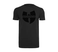 Wu Wear T-Shirt Black Logo – Kurzarm Herren Schwarz S