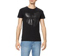 Wu Wear Herren Black Logo T-Shirt Black, XXL