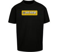Wu Wear T-Shirt Earth Logo Oversize Kurzarm Schwarz XL