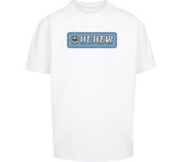 Wu-wear Earth Logo Oversize Kurzarm-t-shirt L White