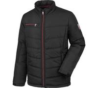 WÜRTH MODYF Winterjacke für Herren Steppjacke New Craft in Schwarz - leichte Jacke mit hohem Kragen & Polyester Wattierung - für Arbeit und Freizeit - in S