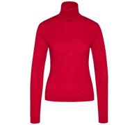 Wunderwerk Damen Rollkragenpullover aus Schurwolle "Core rollneck merino" hell rot (scarlet red) S