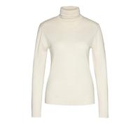 Wunderwerk Damen Rollkragenpullover aus Schurwolle "Core rollneck merino" weiss (wool white) S