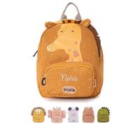 wunderwunsch TRIXIE personalisierter Kinder Rucksack mit Namen | Kindergartenrucksack Kita, Kinderrucksack, Babyrucksack, Mädchen Tasche für Kindergarten, Jungen, Kleinkind