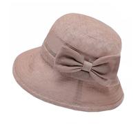 WUODHTW Sommerhut für Damen, Reise, Sonnenhut, Mittelalter und ältere Menschen, cooler Hut, Waschbeckenhut, Strand, Fischerhut, Cameo Brown, Einheitsgröße