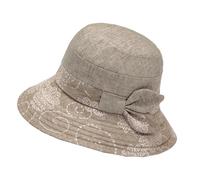 WUODHTW Sommerhut für Damen, Reise, Sonnenhut, Mittelalter und ältere Menschen, cooler Hut, Waschbeckenhut, Strand, Fischerhut, Farbe: Khaki, Einheitsgröße