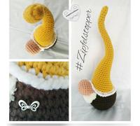 wupperwollmaus - Material-Set / Häkeln - *Zipfelstopper* (Premium) senf