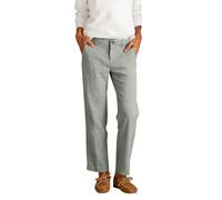 WUSENTOF Leinenhose Damen Sommer 7/8 Hosen Slim Fit Atmungsaktiv Sommerhose Damen Leicht und Luftig Elegante Lockere Strandhose Freizeithose Linen Pants für den Urlaub