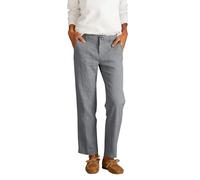 WUSENTOF Leinenhose Damen Sommer 7/8 Hosen Slim Fit Atmungsaktiv Sommerhose Damen Leicht und Luftig Elegante Lockere Strandhose Freizeithose Linen Pants für den Urlaub