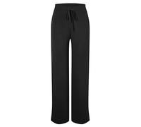 WUWUSKY Damen Hosen Catalina Damen Strickhose - High Waist Jogginghose mit elastischer Taille weiche Sommer Freizeithose Soft Sweatpants für Frauen