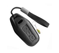 WUZUTU Hardcover Schlüsselhülle Leder Autoschlüssel Hülle Schlüsselcover Schutzhülle Kompatibel mit Audi A4 A5 S5 A6 S6 Q5 SQ5 Q6 SQ6 Limousine E-Hybrid 2025 Schlüsselanhänger Zubehör A-Grau