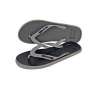 WWAVES WAVES Naturkautschuk Flip Flops - Zehentrenner & Badelatschen für Damen und Herren, bequeme Unisex Strandsandalen Boossa Size 7