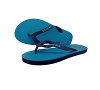WWAVES WAVES Naturkautschuk Flip Flops - Zehentrenner & Badelatschen für Damen und Herren, bequeme Unisex Strandsandalen Bentota Size 4