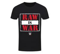 WWE Raw is War Herren T-Shirt Schwarz, Schwarz , L