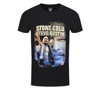 WWE Stone Cold Steve Austin Photo Compilation Herren T-Shirt Schwarz, Schwarz , M