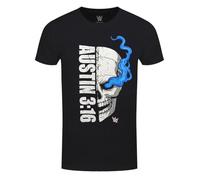 WWE Stone Cold Steve Austin Smoking 3:16 Herren T-Shirt Schwarz, Schwarz , M