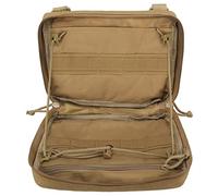 WYNEX Taktische Admin Molle Beutel, medizinische EDC EMT Utility Bag Shell Design Befestigung Beutel 1000D Nylon Wandern Gürteltaschen wasserdicht Khaki
