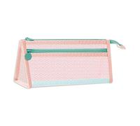 Wynrzyj Clear Pencil Case Doppelschichten Bleistiftbeutel Stifthalter Großkapazität Stiftbeutel Zurück In Die Schule Vorräte Für Girl Case Bag Clear Doppelschichten Mesh Beutel Für Schüler