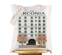WZMPA Arconia Tote Bag Arconia & Mabel & Oliver & Charles Fans Geschenk Only Murders Inspired Umhängetasche Arconia Merchandise, Arconia Tg, medium