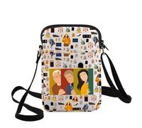 WZMPA Murders Building Crossbody Bag Arconia & Mabel & Oliver & Charles Fans Geschenk Only Murders Inspired Umhängetasche Arconia Merchandise, Murders Building CB, medium