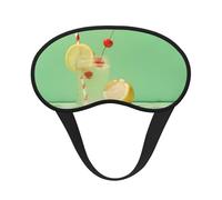 WZYCWB Fresh Lemon bedruckte Schlaf-Augenmaske, vollständige Abdeckung, lindert Ermüdung der Augen